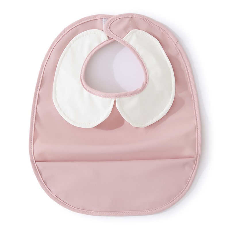 Baby Feeding Bib Manufacturer - Sleeveless PU Waterproof Apron Bib