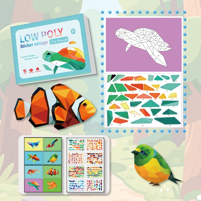 TPU Sticker Book Factory - Waterproof Reusable Jelly Sticker Puzzle