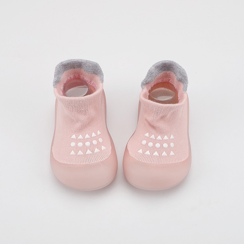 Kids Socks Supplier - Cotton Soft Non-slip Rubber Sole Sock