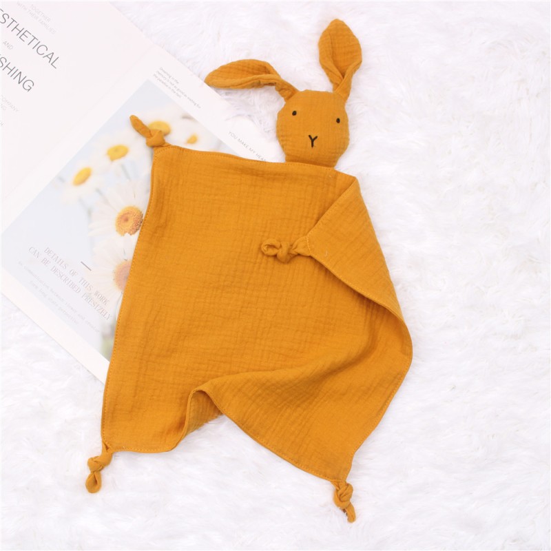 Muslin Towel Supplier - Double Layer Smoothing Teether Blanket