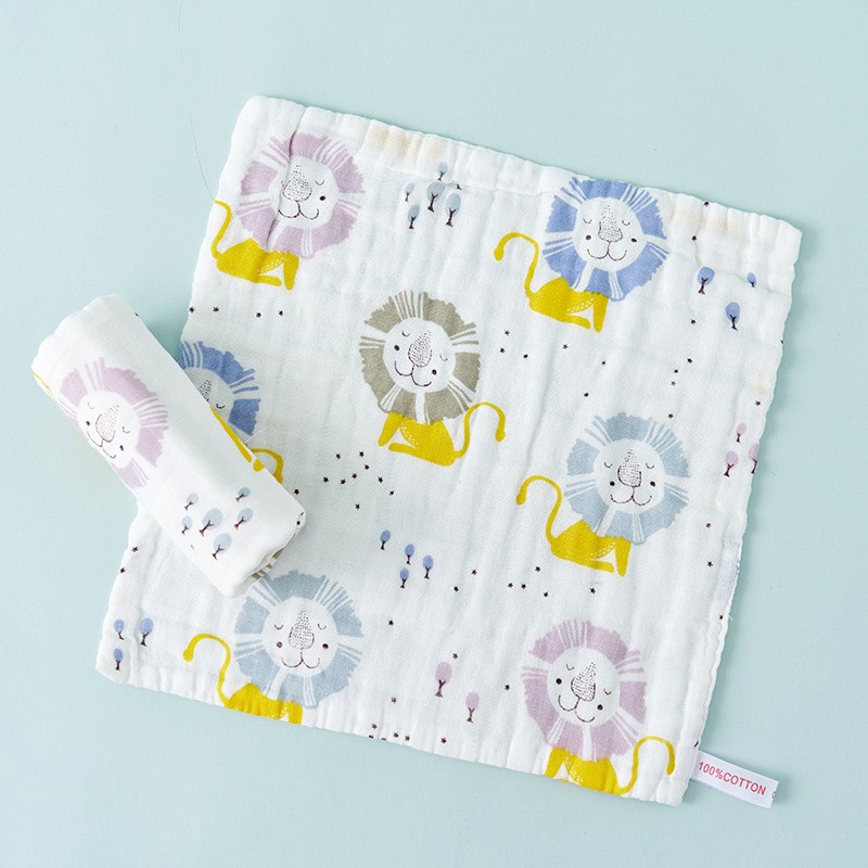 Burp Cloth Manufacturer - 6 Layers Gauze Absorbent Baby Towel