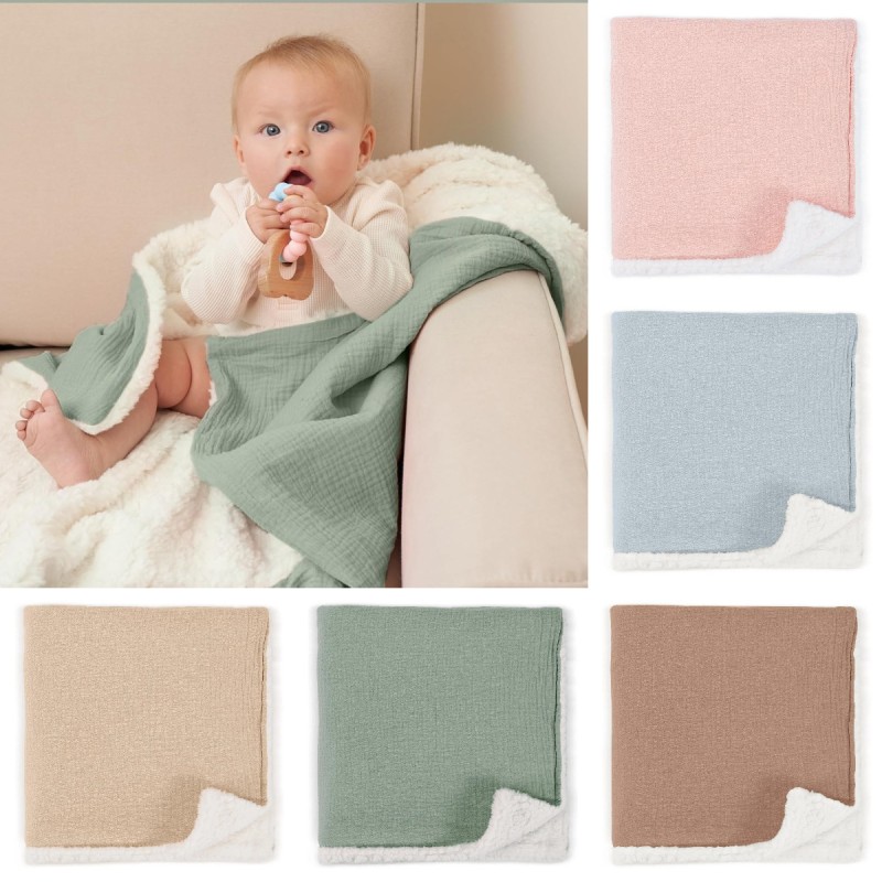 Cotton Baby Blanket Manufacturer - Soft Muslin Winter Blanket