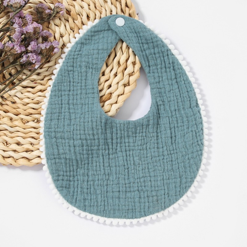 Bandana Bib Factory - U-Shaped Muslin Cotton Drooling Bib