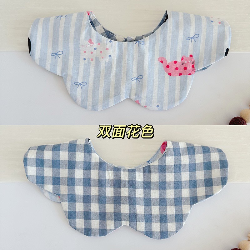 Petal Bib Supplier - Double-sided Cotton Gauze Breathable Bib