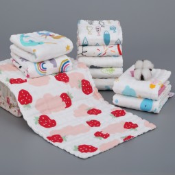 Muslin Burp Cloth Factory - 100% Cotton Baby Wash Towel