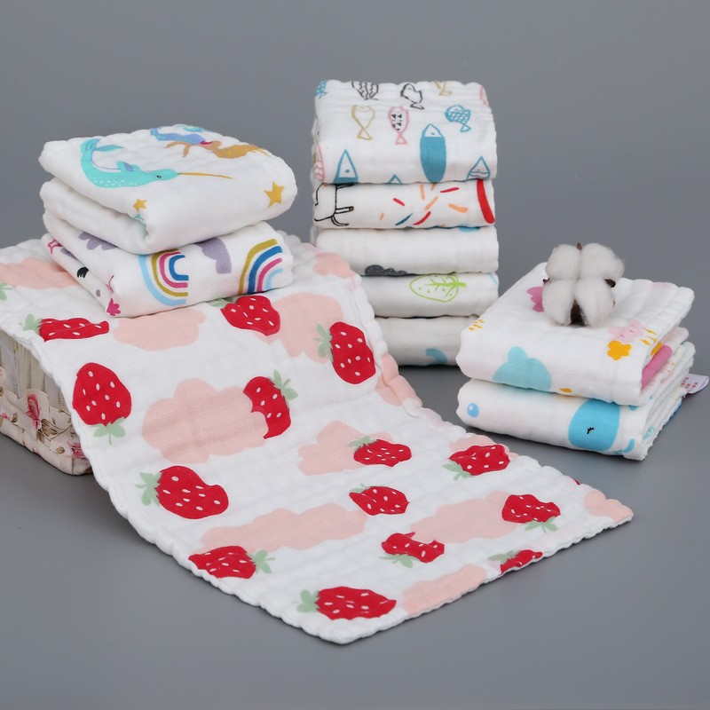 Muslin Burp Cloth Factory - 100% Cotton Baby Wash Towel