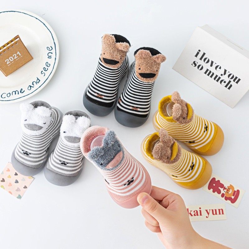 Baby Sock Shoes Factory - Non Slip Soft Rubber Sole Socks Booties