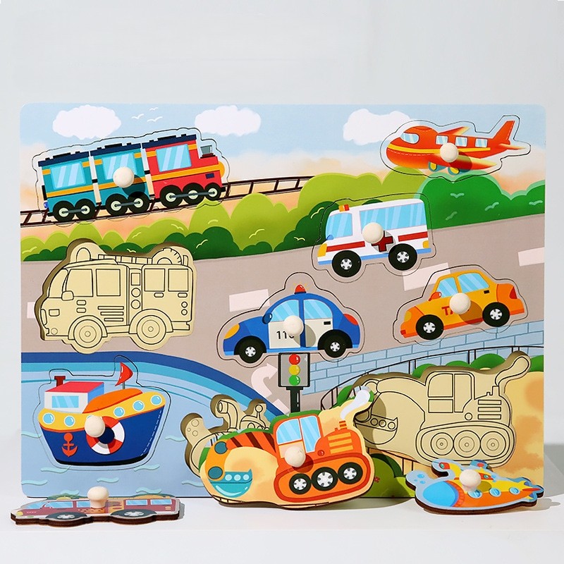 Wooden Puzzle Board Factory - Montessori Cognitive Training Games