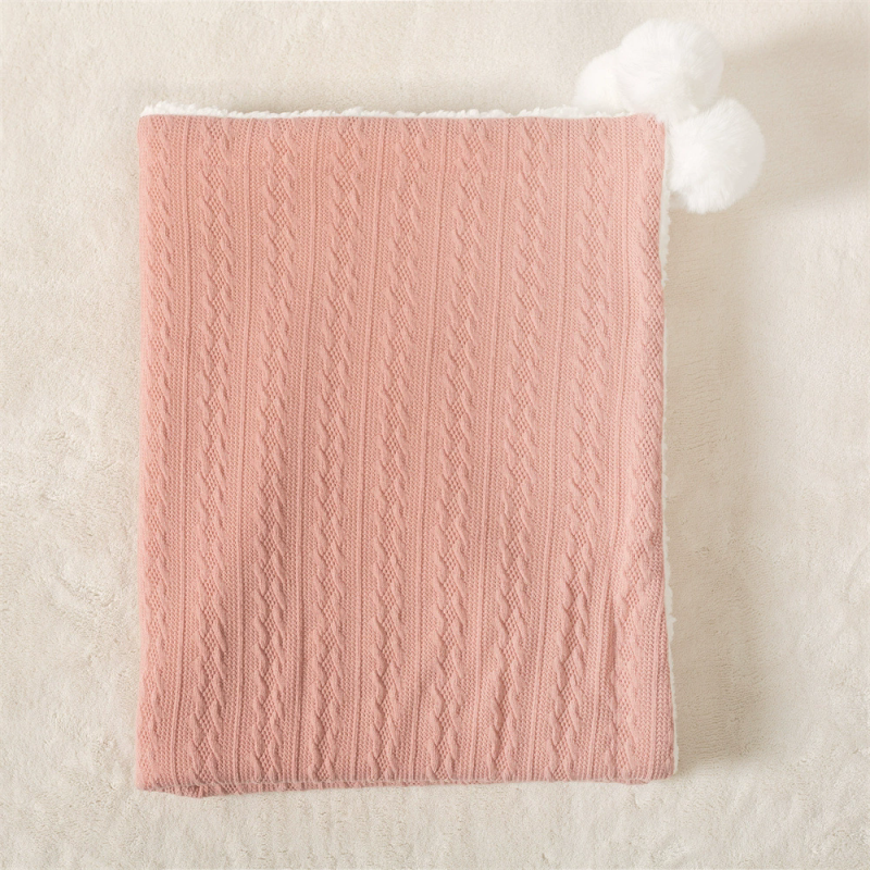 Knitted Blanket Supplier - Super Soft Nap Stroller Cover Blanket