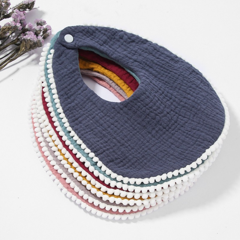 Bandana Bib Factory - U-Shaped Muslin Cotton Drooling Bib