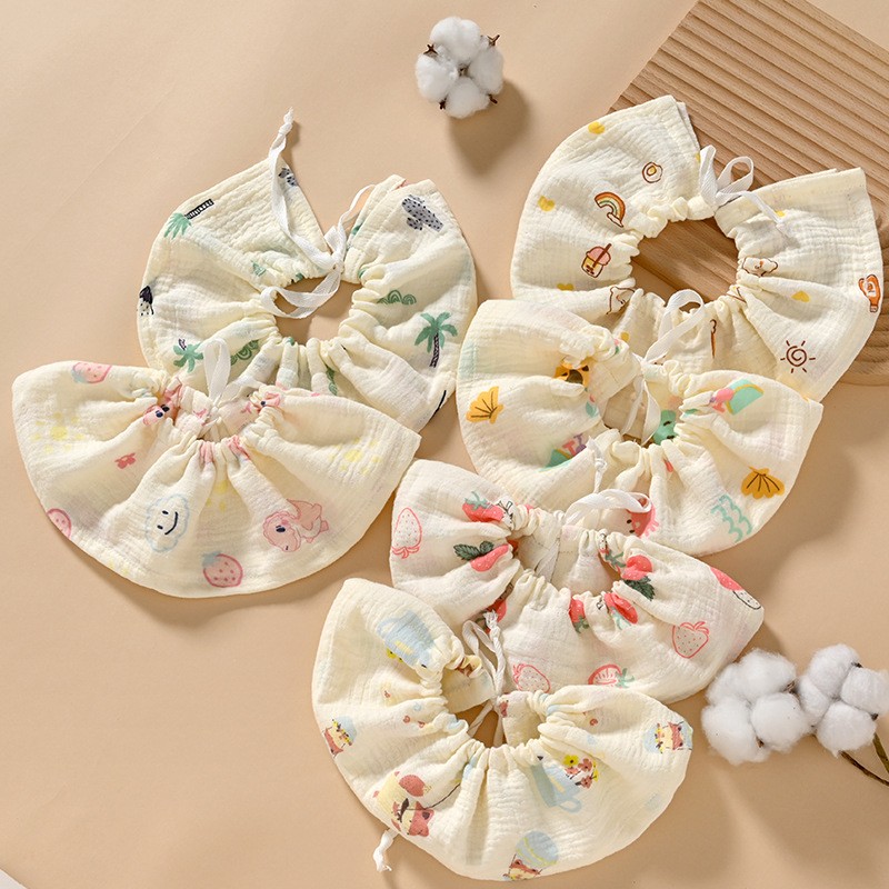 Muslin Baby Bib Factory - Four Layers Cotton Gauze Drool Towel