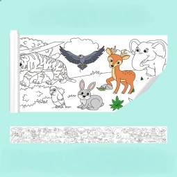 Painting Paper Roll Supplier - 3 Meter Kids Graffiti Scroll