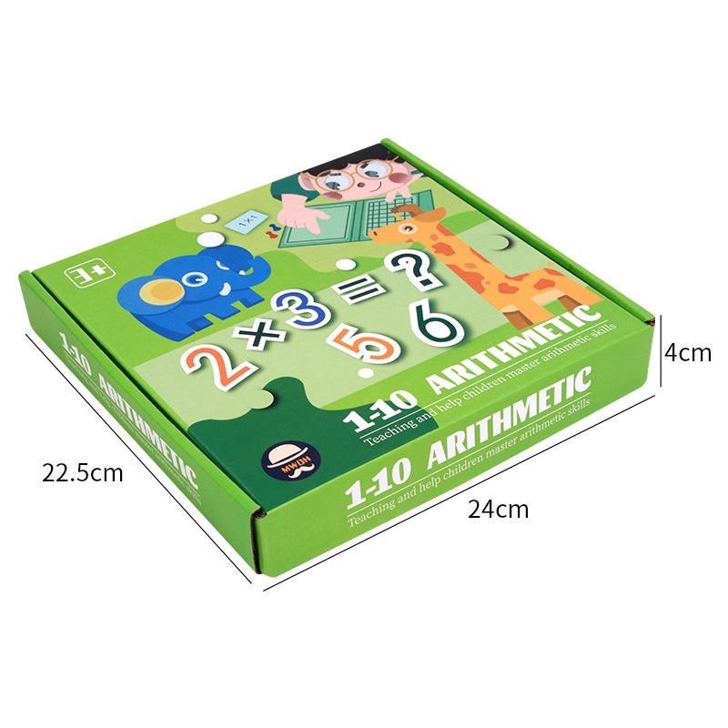 Math Teaching Aids Manufacturer - Wooden Magnetic Multiplication Puzzle