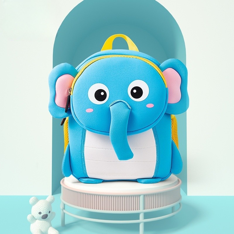 School Backpack Supplier - 3D Animal Neoprene Kindergarten Backpack