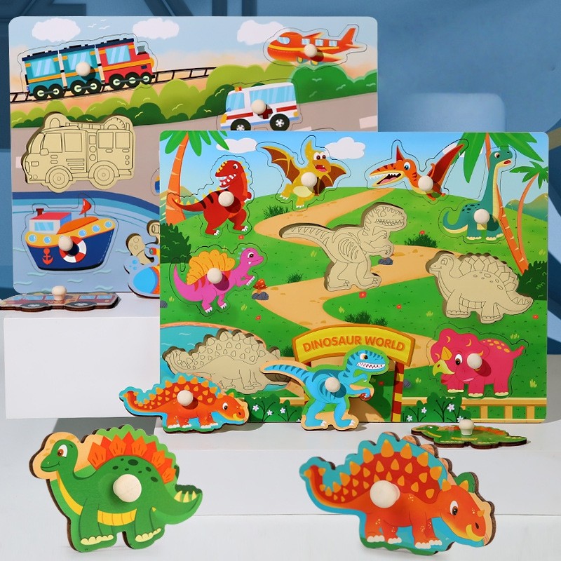 Wooden Puzzle Board Factory - Montessori Cognitive Training Games