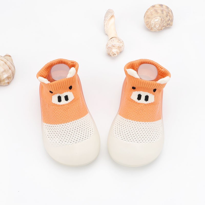 Baby Floor Socks Manufacturer - Breathable Mesh Rubber Sole Socks