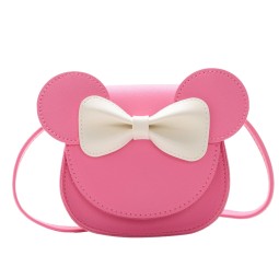 Mickey Mouse Bag Manufacturer - PU Leather Bow Shoulder Crossbody Bag