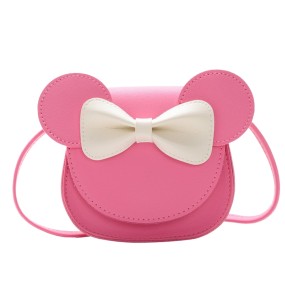 Mickey Mouse Bag Manufacturer - PU Leather Bow Shoulder Crossbody Bag