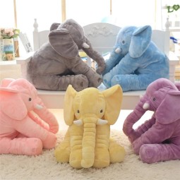 Plush Elephant Pillow Manufacturer - Soft Stuffed Animal Toy