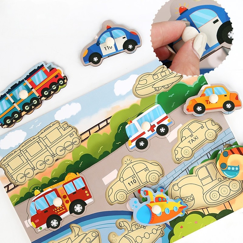 Wooden Puzzle Board Factory - Montessori Cognitive Training Games