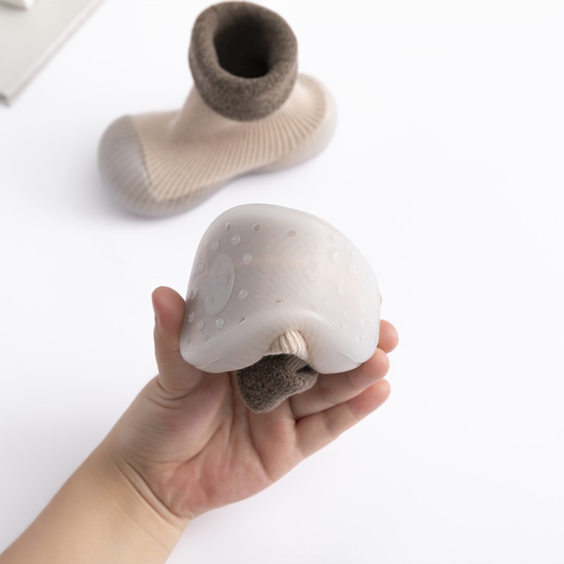 Baby Bootie Socks Manufacturer - Winter Warm Rubber Sole Socks