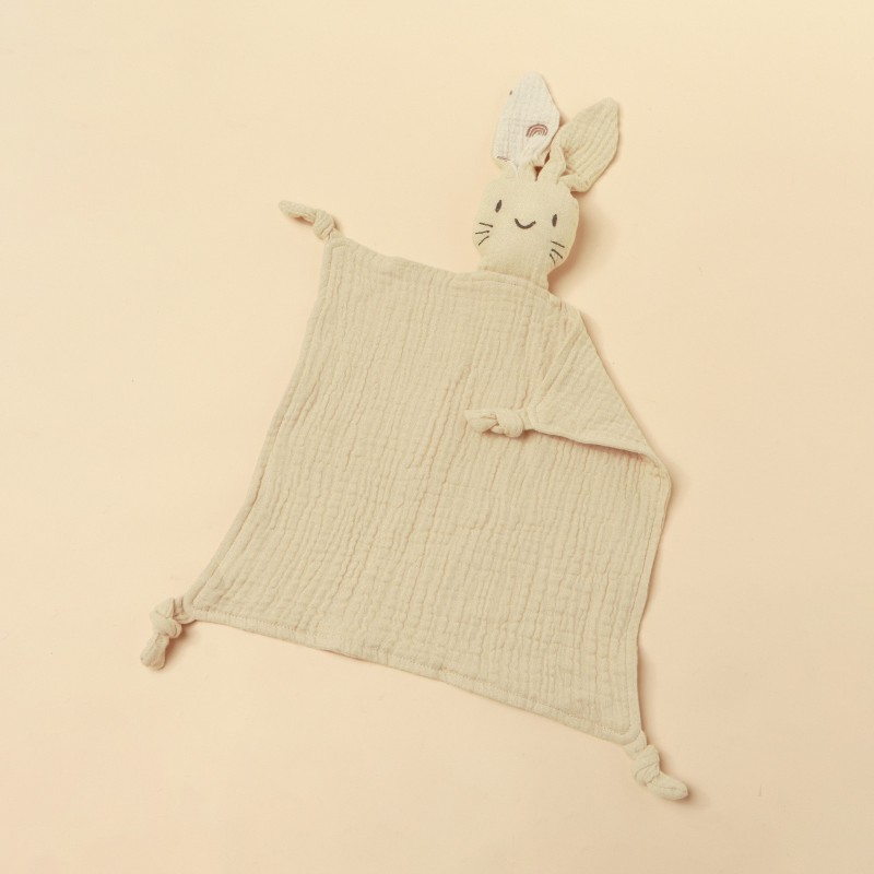 Muslin Comforter Supplier - Cotton Gauze Sleeping Doll Towel Bib