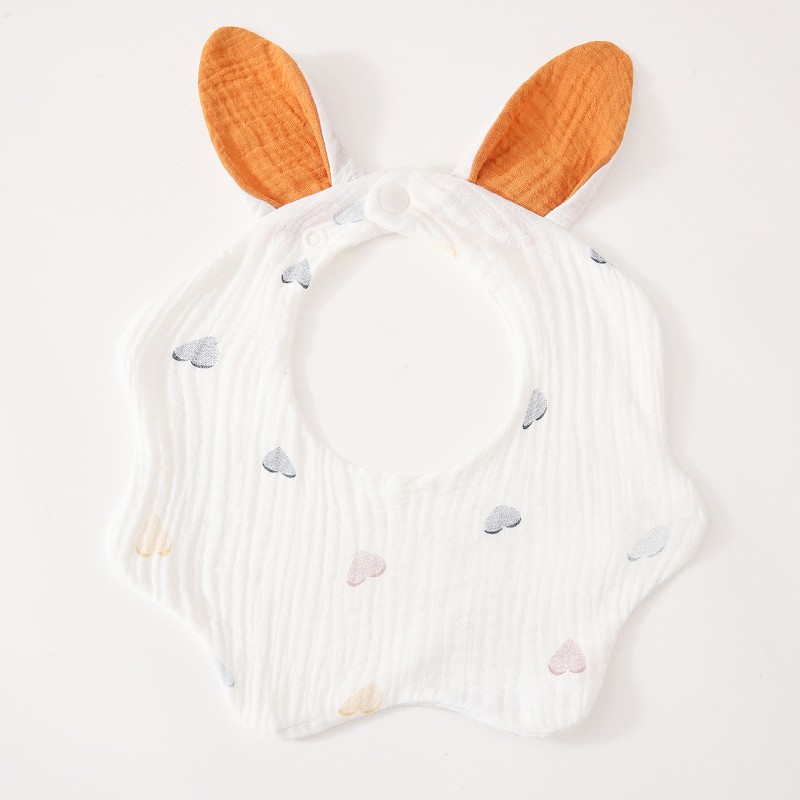 Baby Bib Set Supplier - Custom 100% Cotton Bandana Drool Bibs