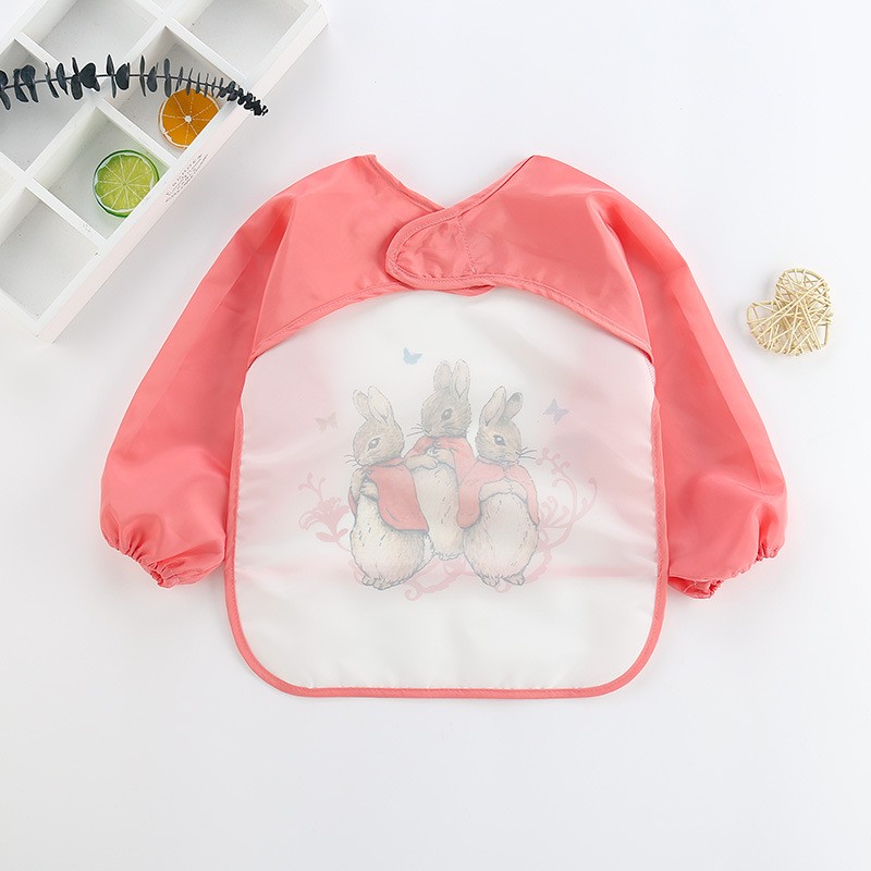 Painting Smock Manufacturer - Cute Rabbit Print Waterproof Apron