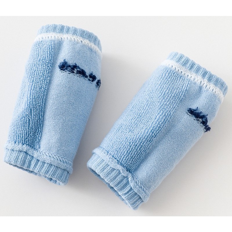 Toddler Knee Pads Supplier - Candy Color Smiling Crawling Protector