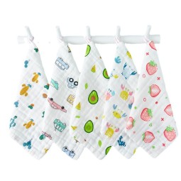 Burp Cloth Manufacturer - 6 Layers Gauze Absorbent Baby Towel