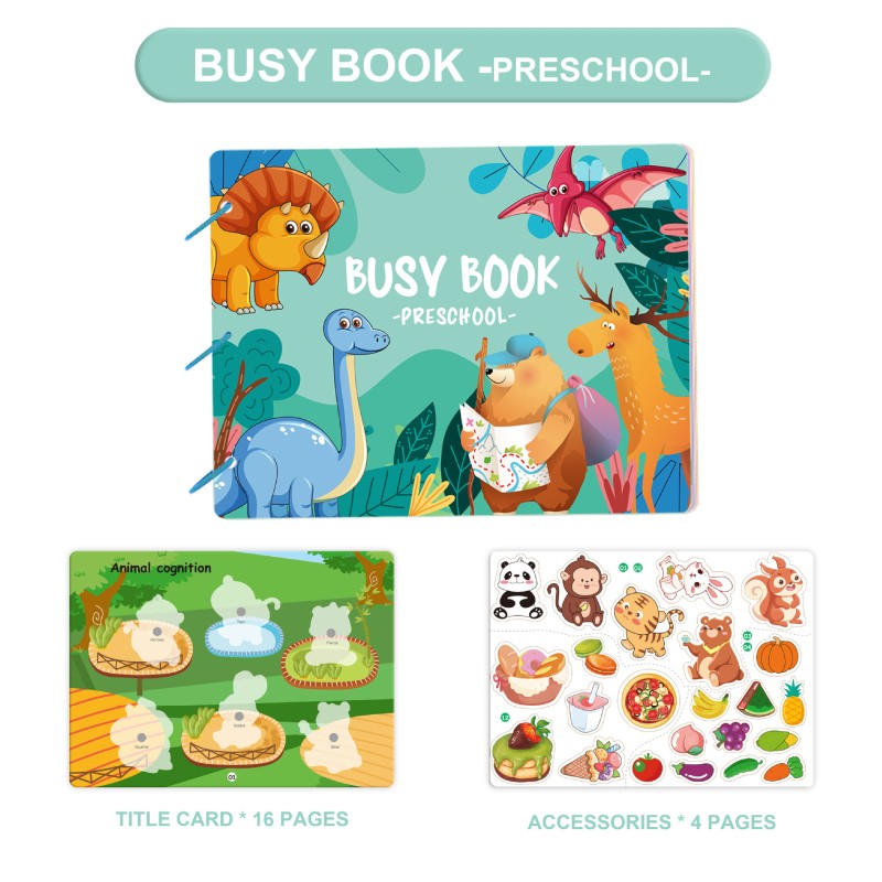 Quiet Busy Book Manufacturer - Reusable Sticker Books for Kids