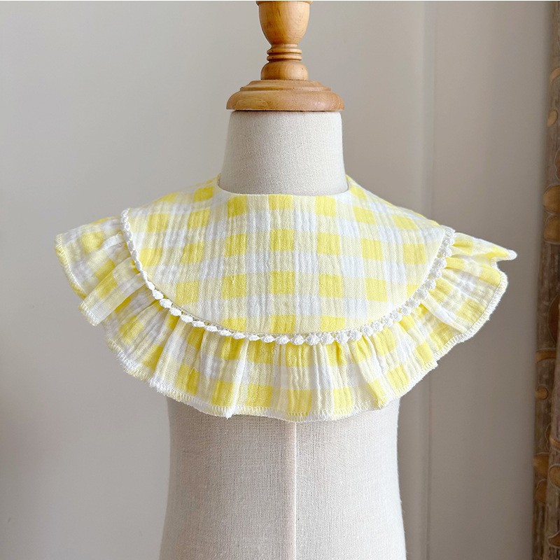 Baby Drool Bib Factory - Summer Gauze Soft Lace 360° Bib