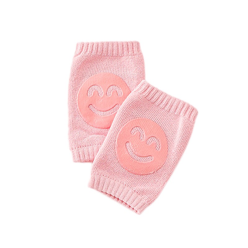 Toddler Knee Pads Supplier - Candy Color Smiling Crawling Protector