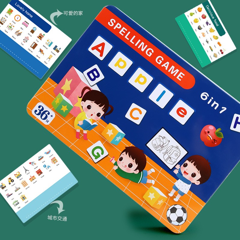 Phonics Flash Cards Factory - Alphabet Learning Cognitive Toys