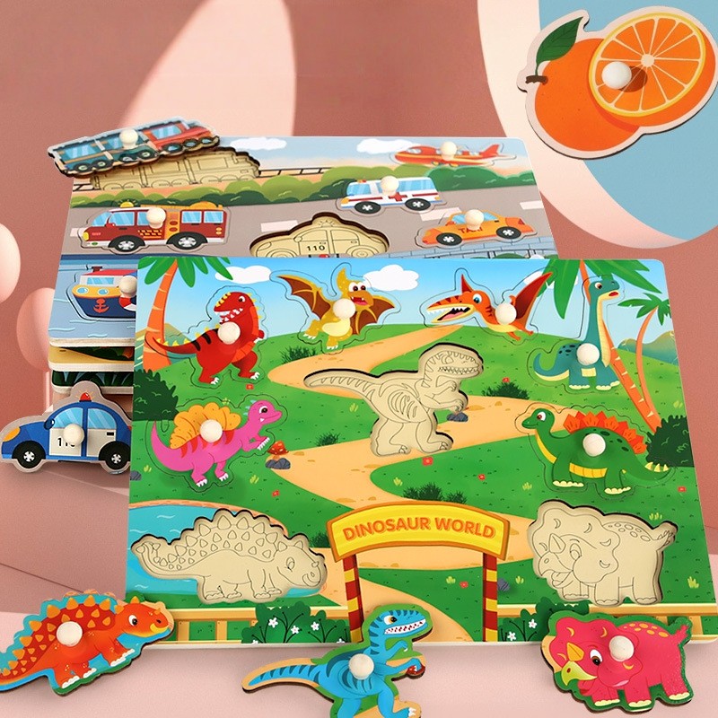 Wooden Puzzle Board Factory - Montessori Cognitive Training Games