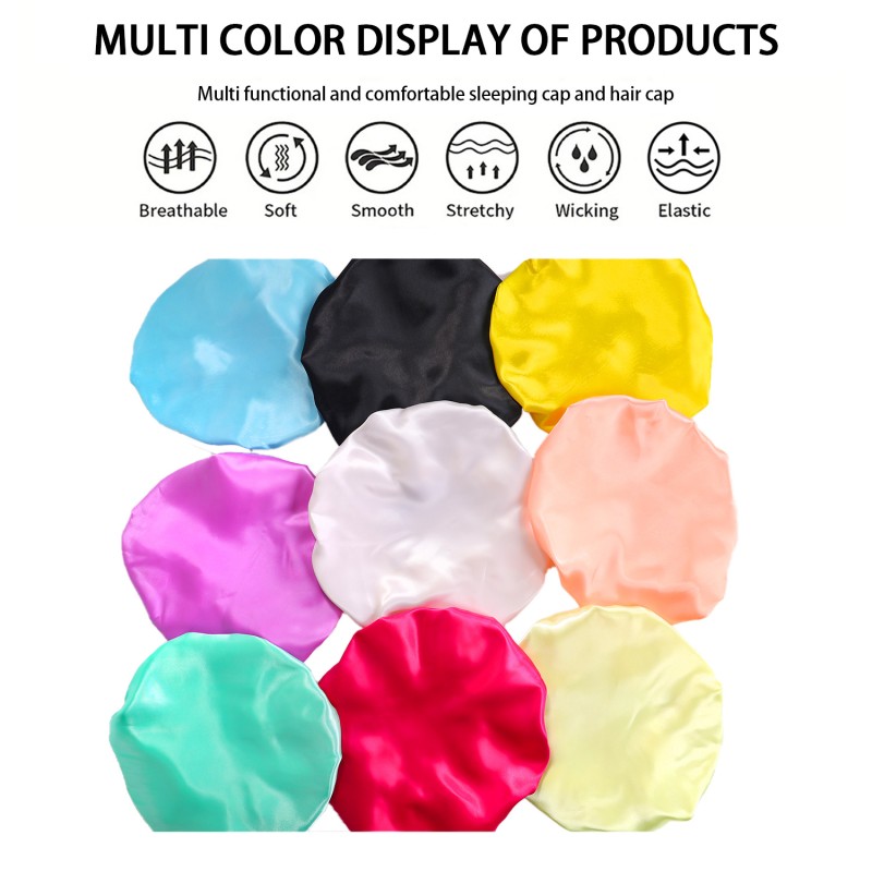Sleeping Bonnet Manufacturer - Satin Hair Protection Cancer Bonnet