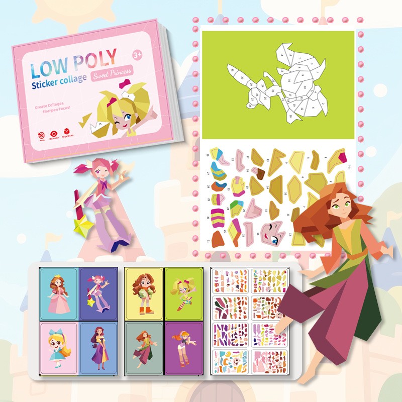 TPU Sticker Book Factory - Waterproof Reusable Jelly Sticker Puzzle