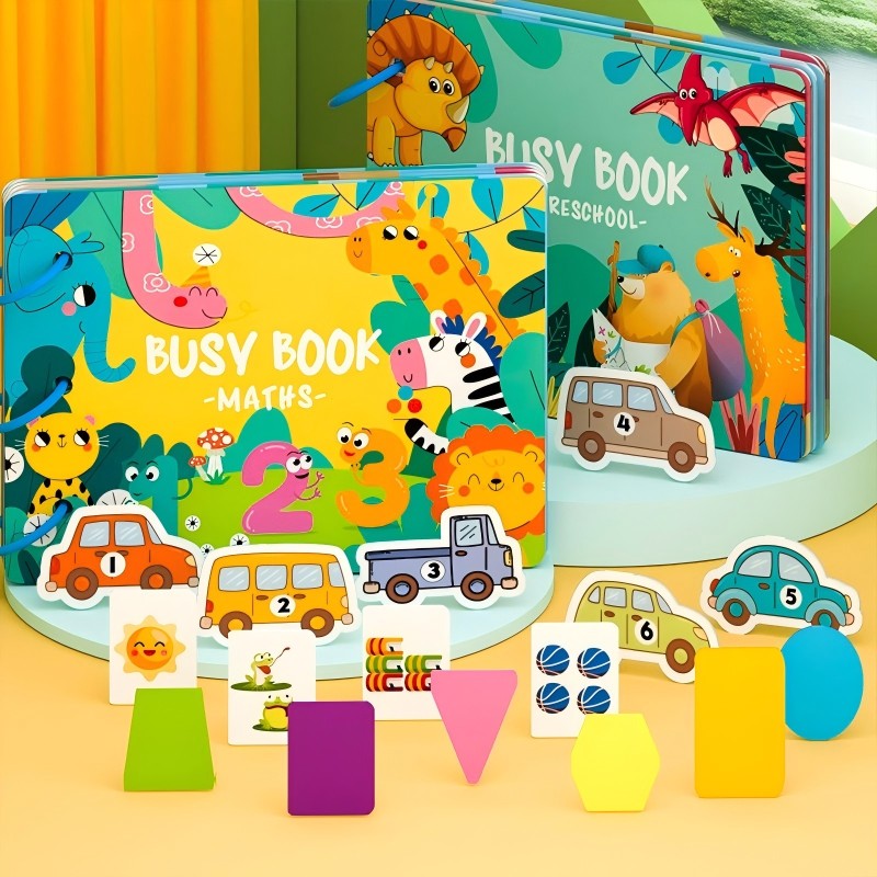 Quiet Busy Book Manufacturer - Reusable Sticker Books for Kids