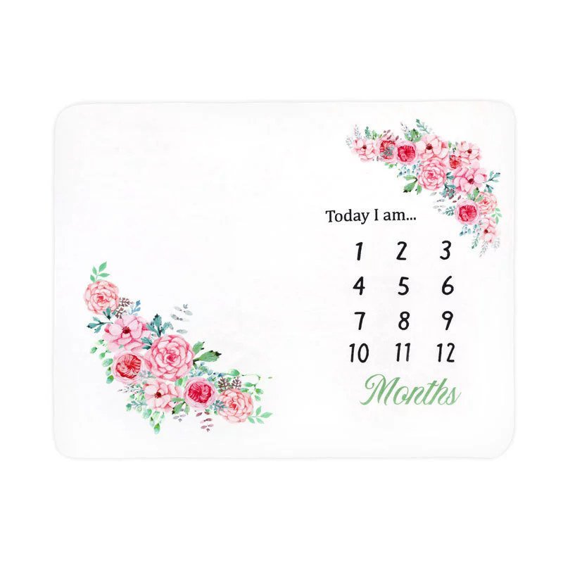 Milestone Blanket Supplier - Custom Newborn Fleece Blanket