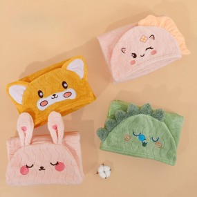 Baby Bath Towel Factory - Cartoon Animal Hooded Soft Towel