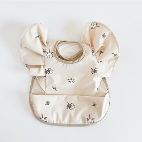 Baby Feeding Bib Manufacturer - Waterproof Cartoon Angel Wing Bib