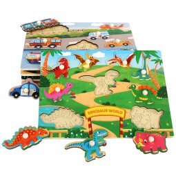 Wooden Puzzle Board Factory - Montessori Cognitive Training Games