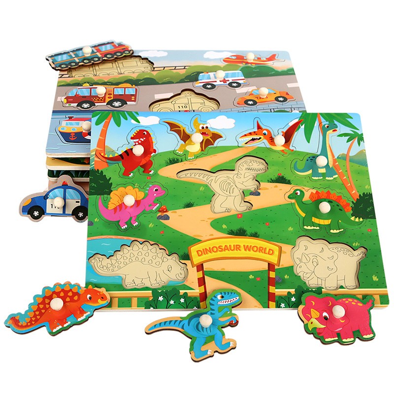 Wooden Puzzle Board Factory - Montessori Cognitive Training Games