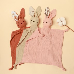Muslin Comforter Supplier - Cotton Gauze Sleeping Doll Towel Bib