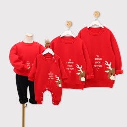 Christmas Kids Sweatshirt Factory - Baby Boys Girl Clothes Santa Claus Print Pullover