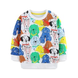 Christmas Sweatshirt Factory - Wholesale Crewneck Embroidery 100% Cotton Kids Clothing