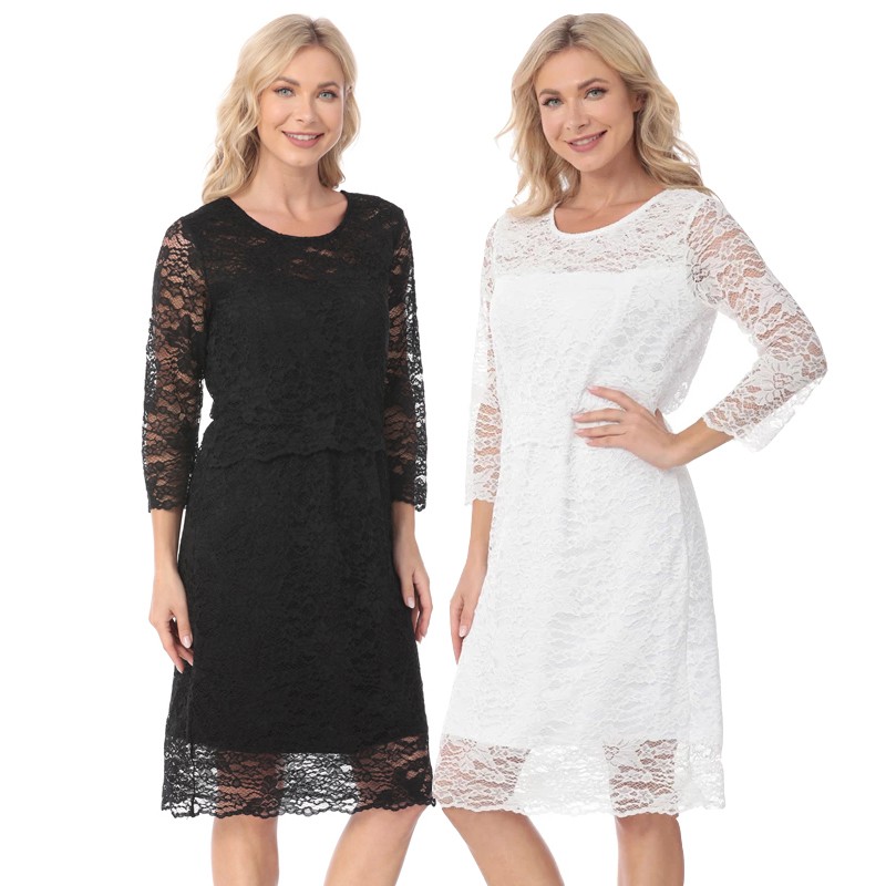 Maternity Dress Manufacturer - Wholesale Lace Breastfeeding Dresses Plus Size