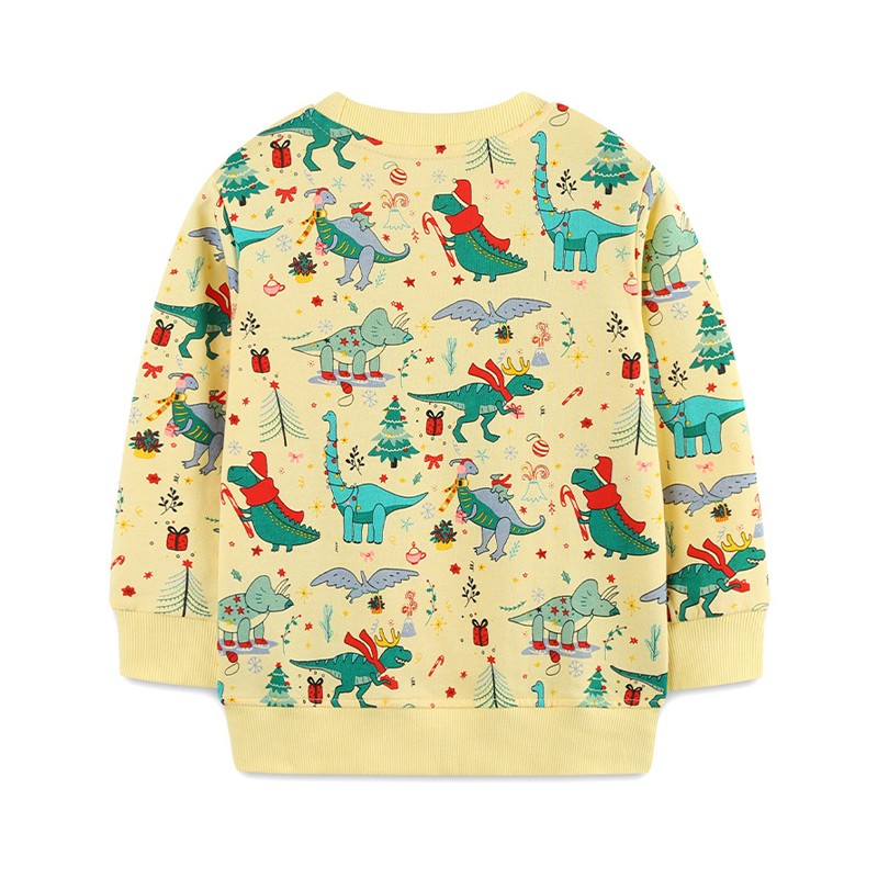 European Style Hoodie Manufacturer - Christmas O-neck Long Sleeve Children Pullover