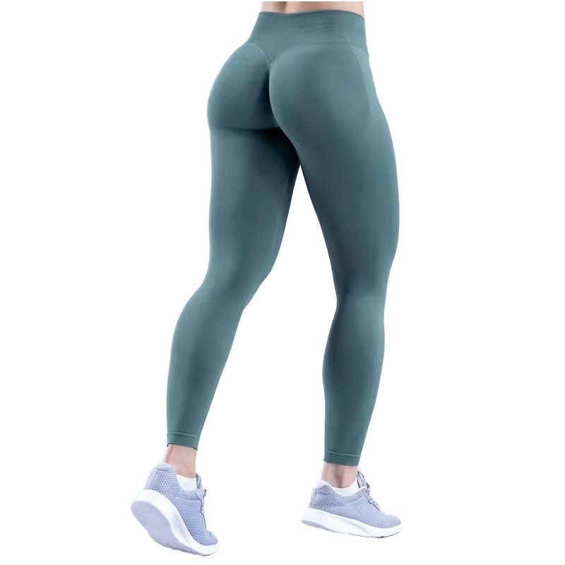 Women Yoga Set Manufacturer - Long Sleeve Crop Top Pants Set Fitness Sports Suit