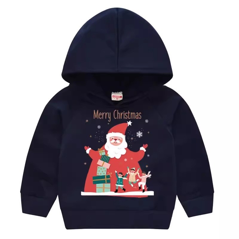 Christmas Hoodies Supplier - Wholesale Family Christmas Tshirt Women Men Casual Tops
